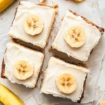 Banana Bars with Cream Cheese Frosting