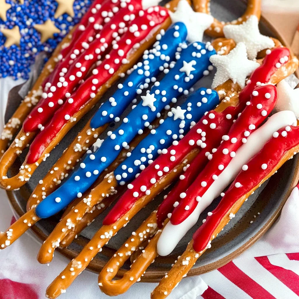 Candied Pretzel Sticks