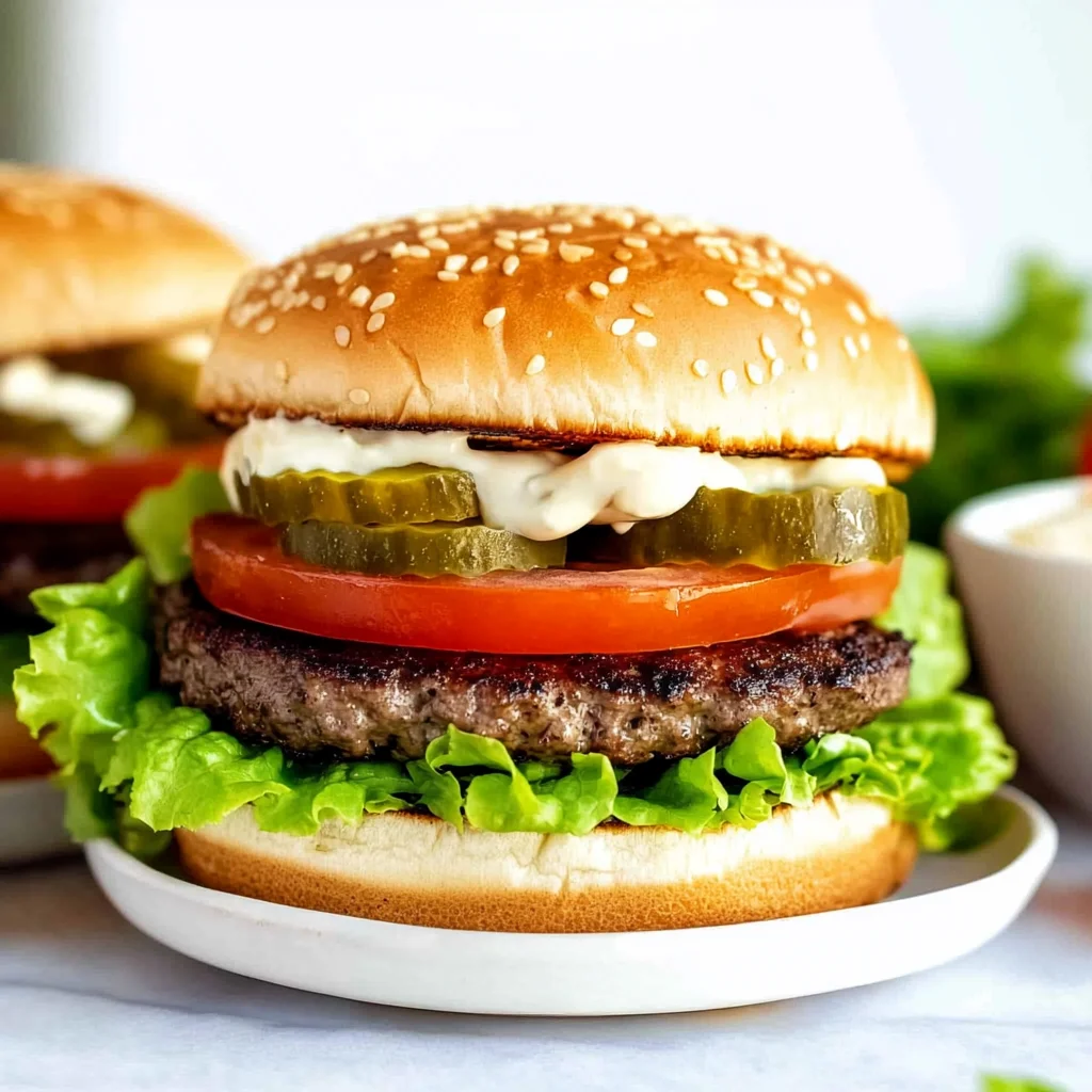 Copycat Burger King Whopper