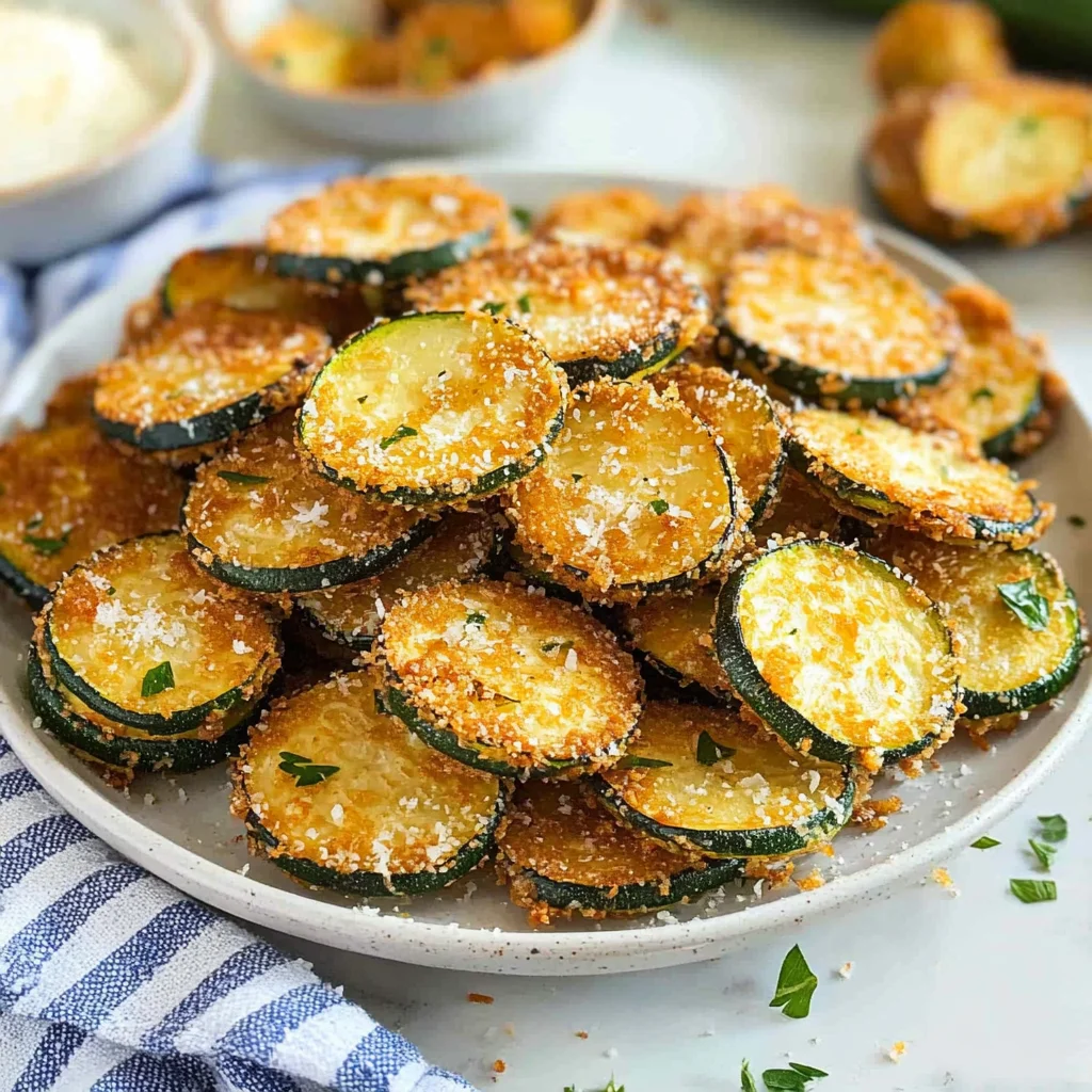 Crispy Buttery Fried Zucchini