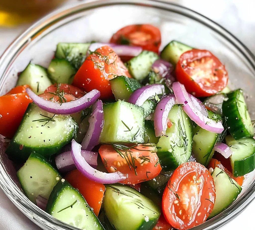 Cucumber Tomato Salad