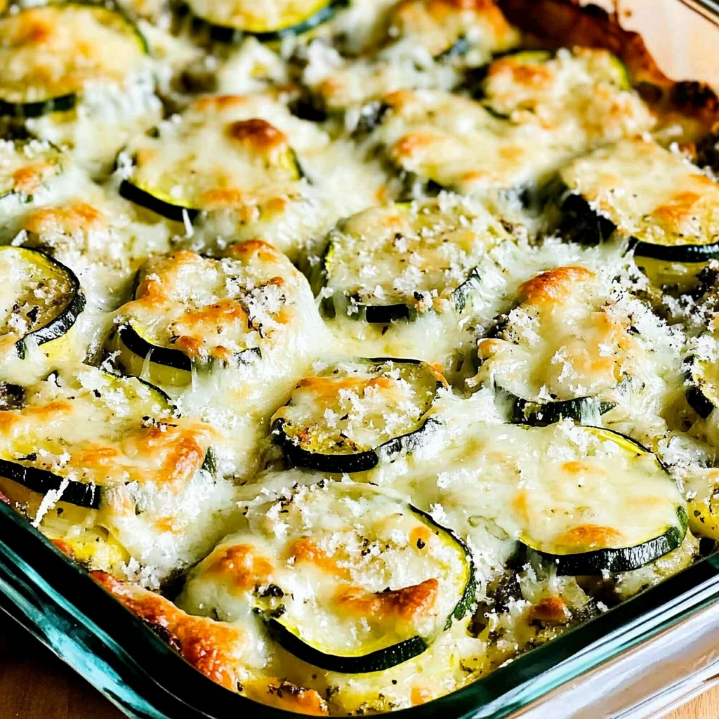 Easy Cheesy Zucchini Bake