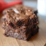 Extra Fudgy One Bowl Brownies