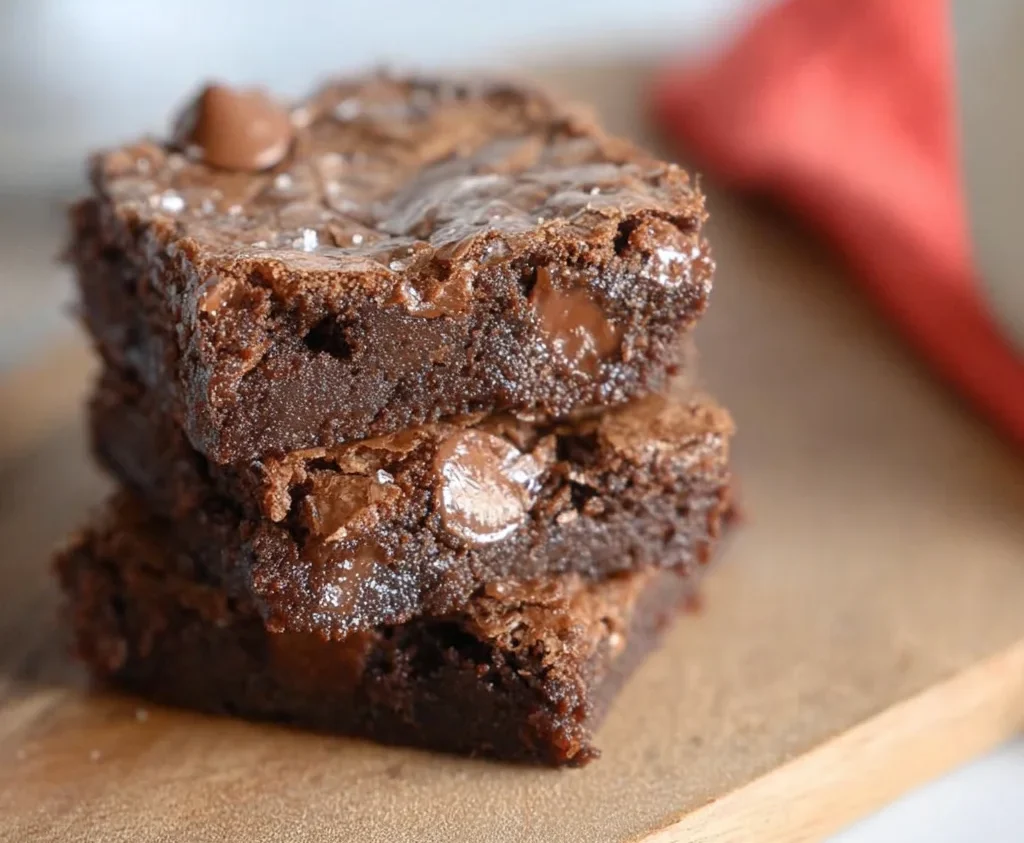 Extra Fudgy One Bowl Brownies