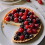 Fresh Berry Tart with Sweet Mascarpone Filling