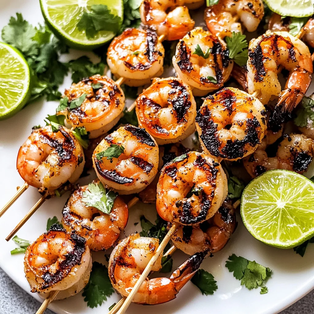 Grilled Shrimp Skewers