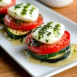 Grilled Zucchini Caprese Salad