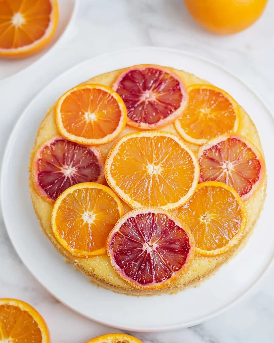 Orange Upside Down Cake