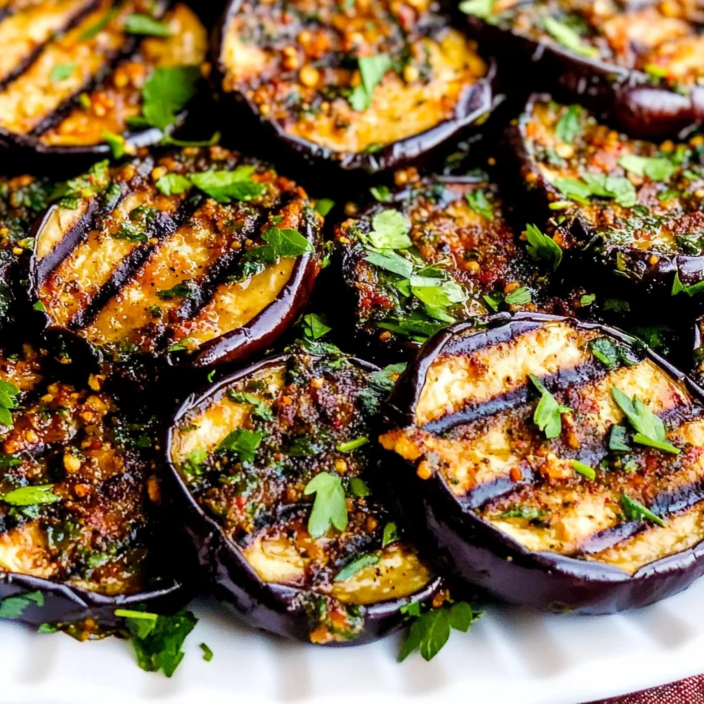 Spicy Grilled Eggplant Recipe