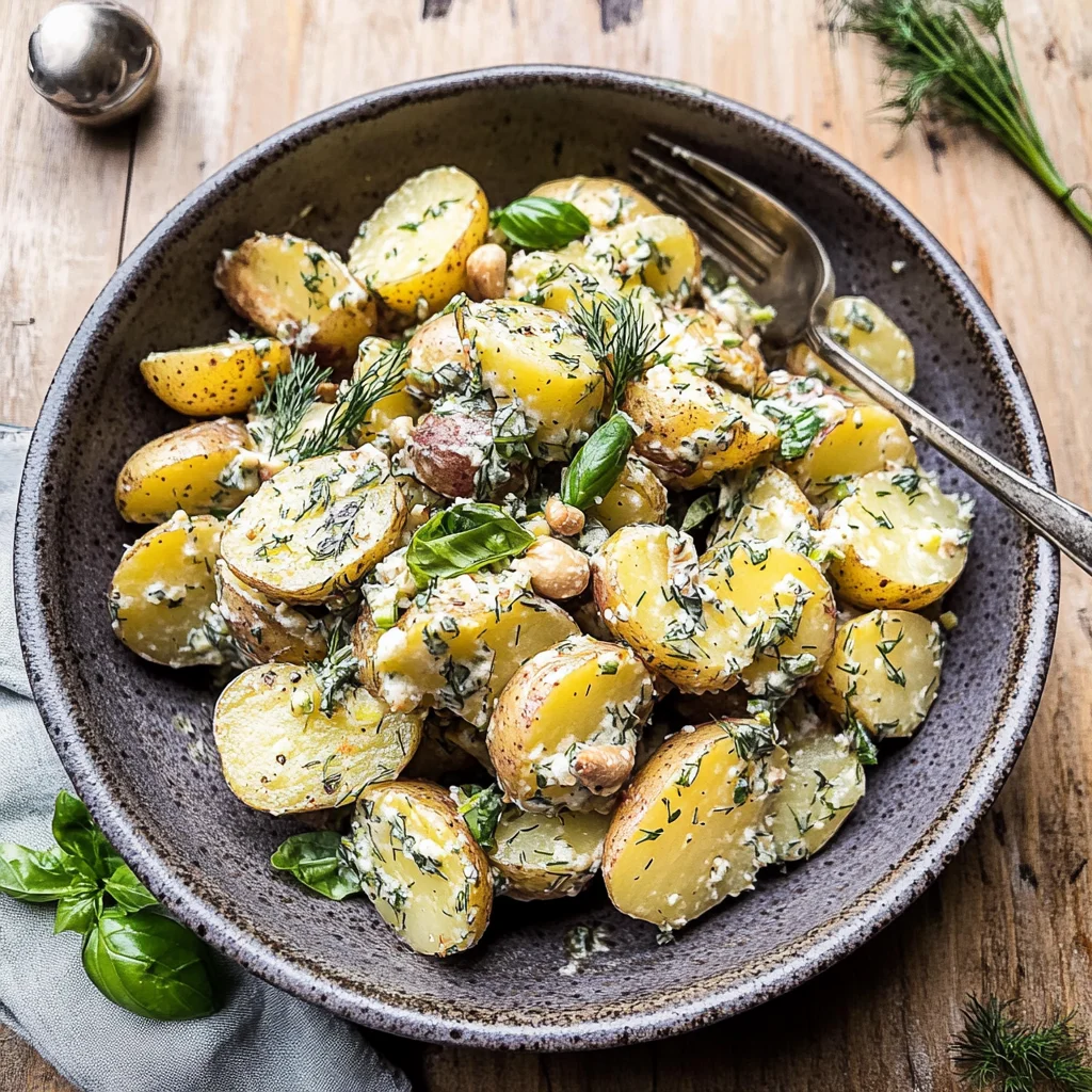 The Best Herby Potato Salad