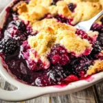 Triple Berry Cobbler with Cake Mix