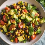 Black Bean Salad with Corn & Avocado