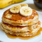 Brown Sugar Banana Pancakes
