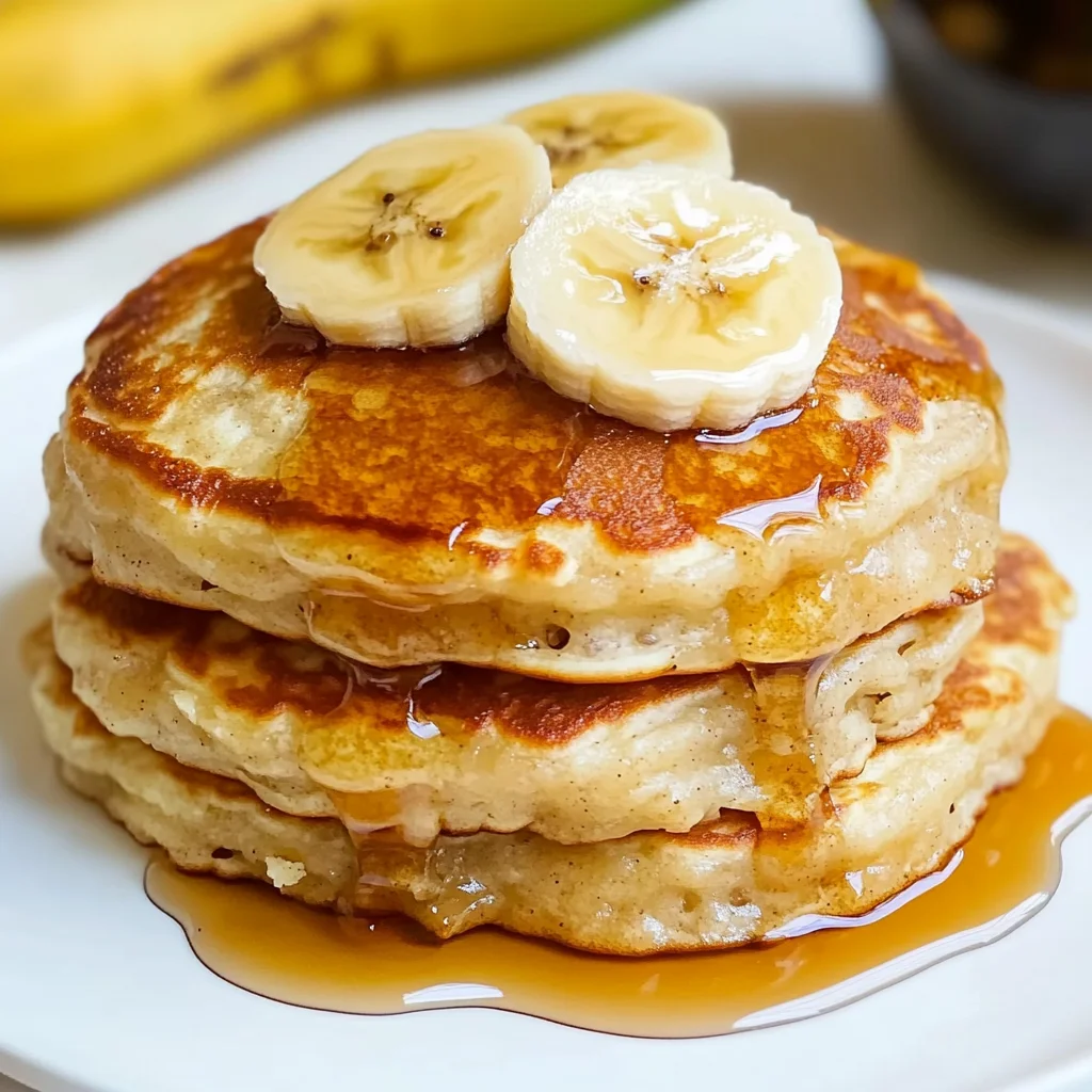 Brown Sugar Banana Pancakes