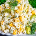 Dill Pickle Pasta Salad