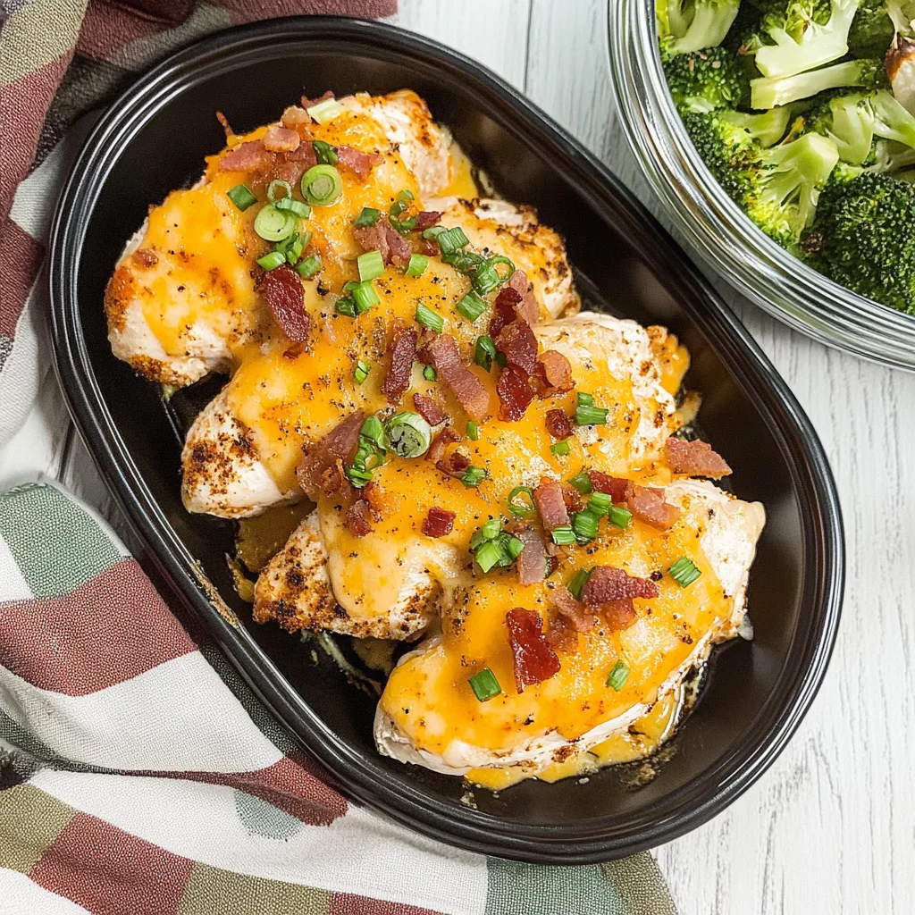 Easy Baked Crack Chicken Recipe (Keto)