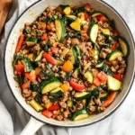 Easy Ground Turkey and Zucchini Skillet