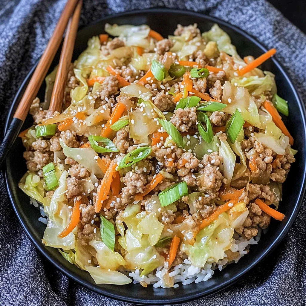 Egg Roll in a Bowl Recipe