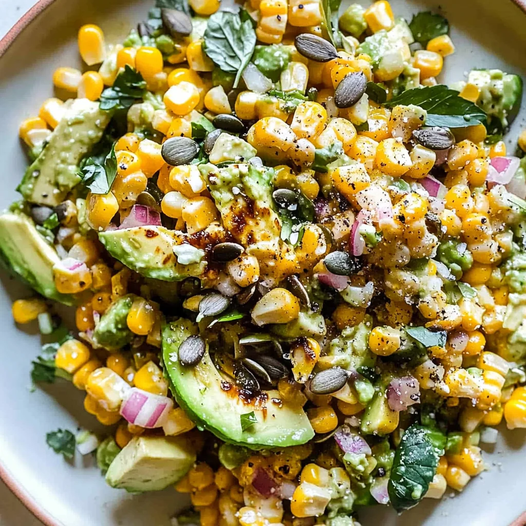 Fiesta Corn and Avocado Salad