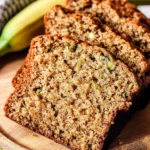 Healthy Zucchini Banana Bread