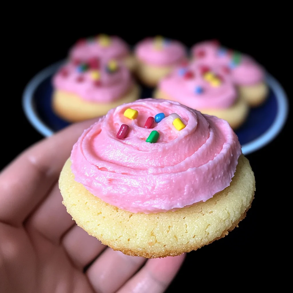 Keto Copycat Lofthouse Cookies
