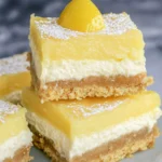 Keto Lemon Cheesecake Bars