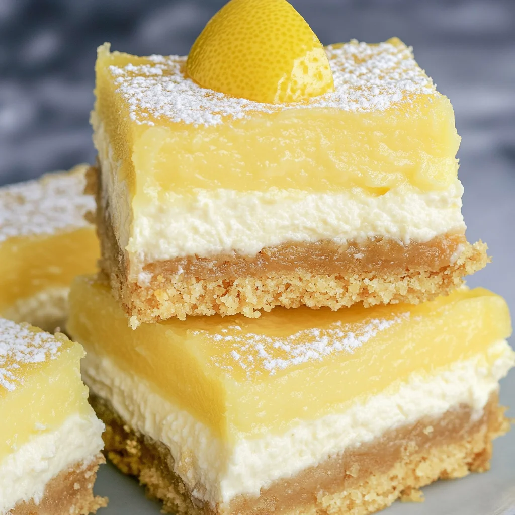 Keto Lemon Cheesecake Bars