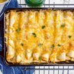 Low Carb White Chicken Enchiladas
