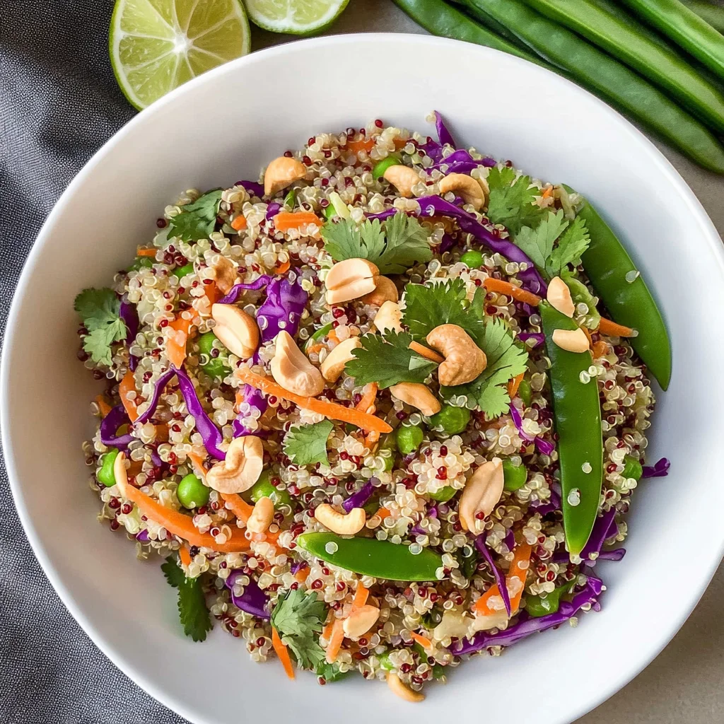 Make-Ahead Asian Quinoa Salad