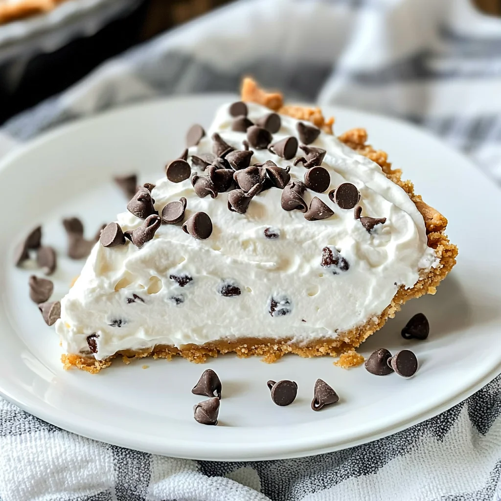 No-Bake Cannoli Cream Pie