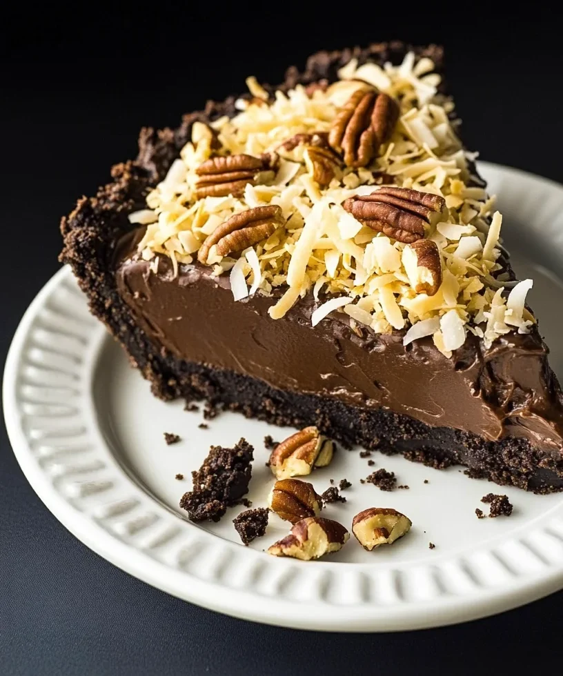 No-Bake German Chocolate Pie