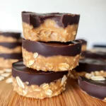 No Bake Peanut Butter Oat Cups