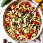 Orzo Pasta Salad Recipe with Feta