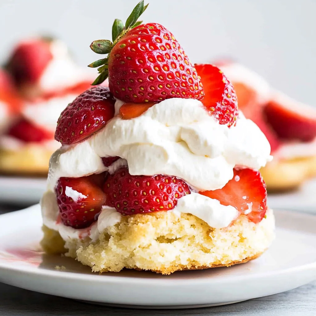 Paleo Strawberry Shortcake {GF, DF}