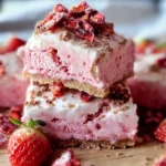 Strawberry Shortcake Ice Cream Bars