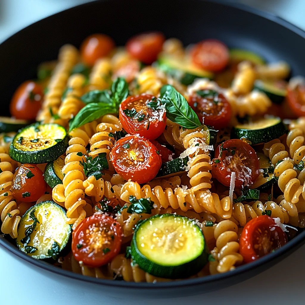 Tomato Zucchini Pasta