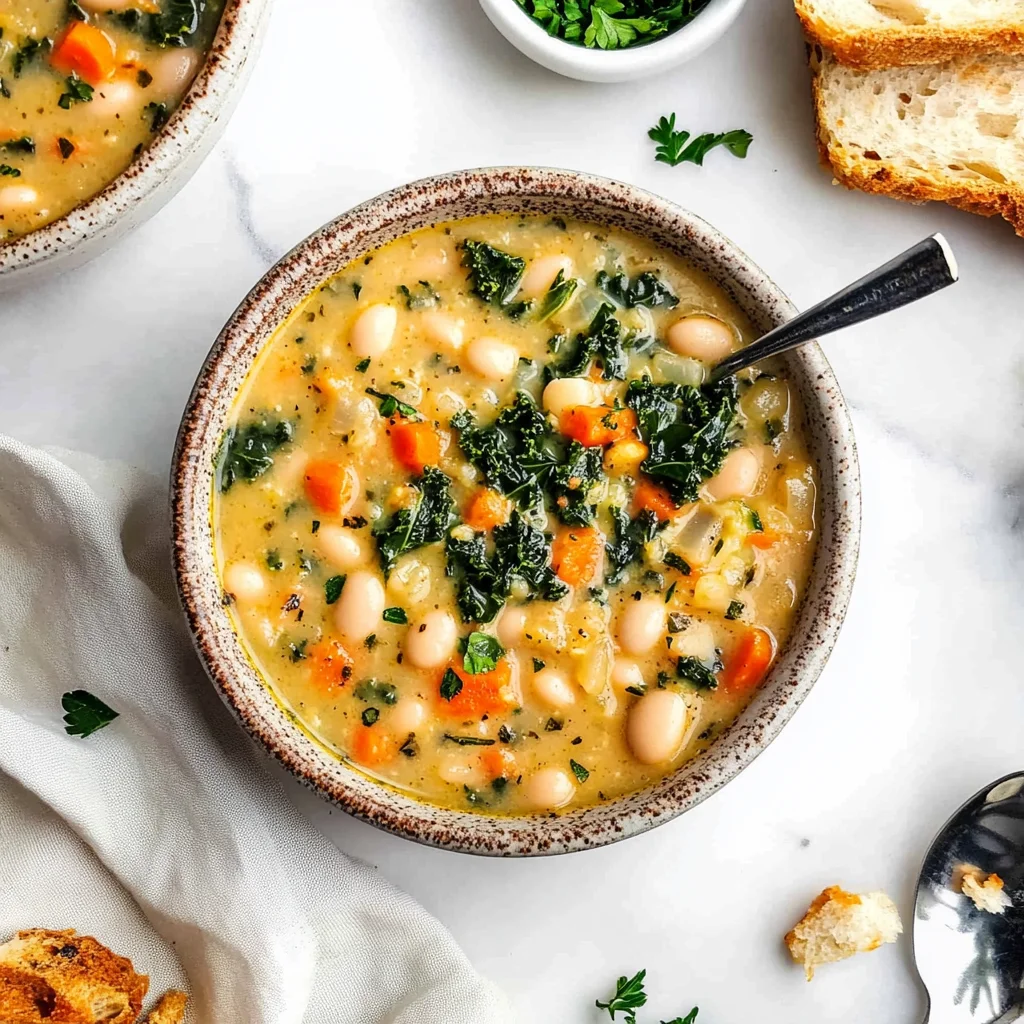 Tuscan White Bean Soup
