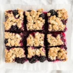 Vegan Berry Crumble Bars