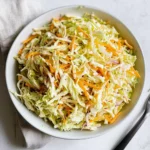 Vinegar Coleslaw Recipe (No Mayo Coleslaw)