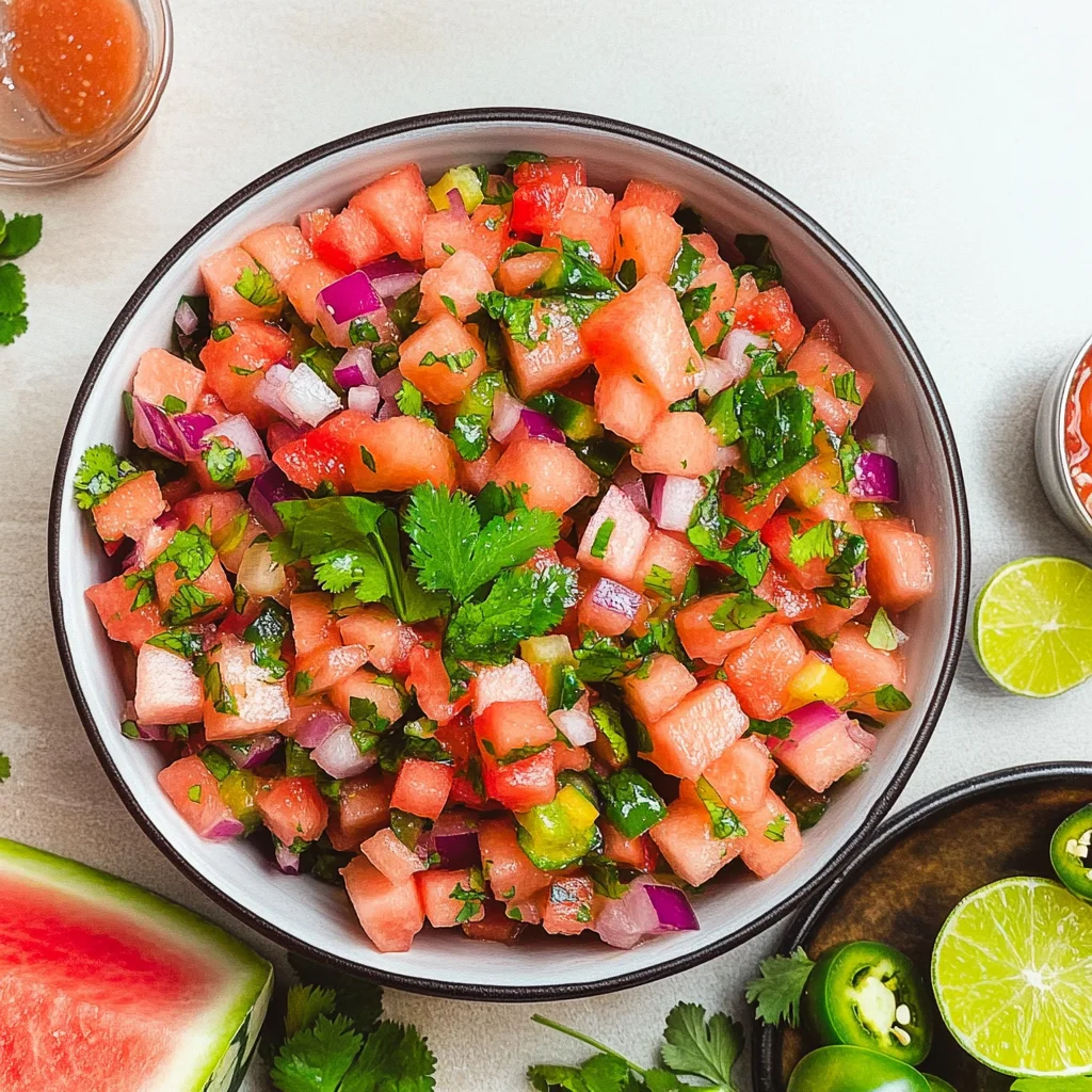 Watermelon Salsa