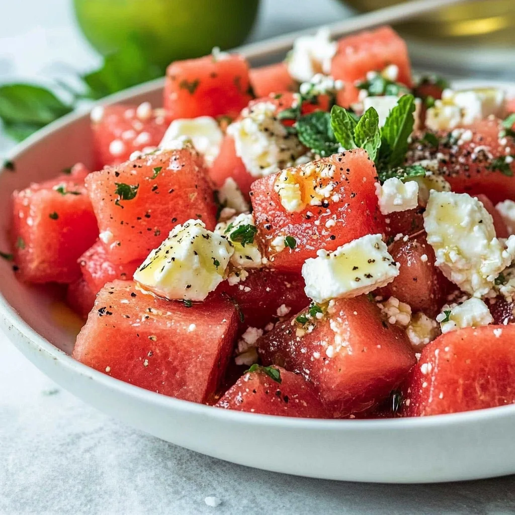 Watermelon and Feta Salad