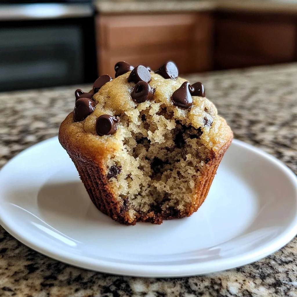 Amazing Chocolate Chip Banana Muffins: A 1-Bowl Wonder