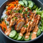 Bang Bang Chicken Rice Bowl