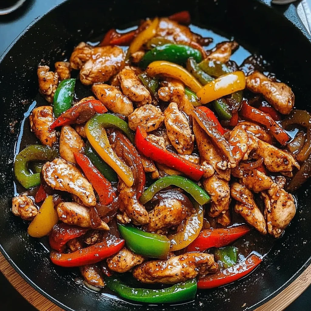 Black Pepper Chicken