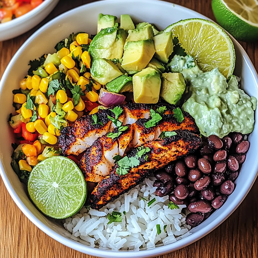 Blackened Fish Taco Bowls
