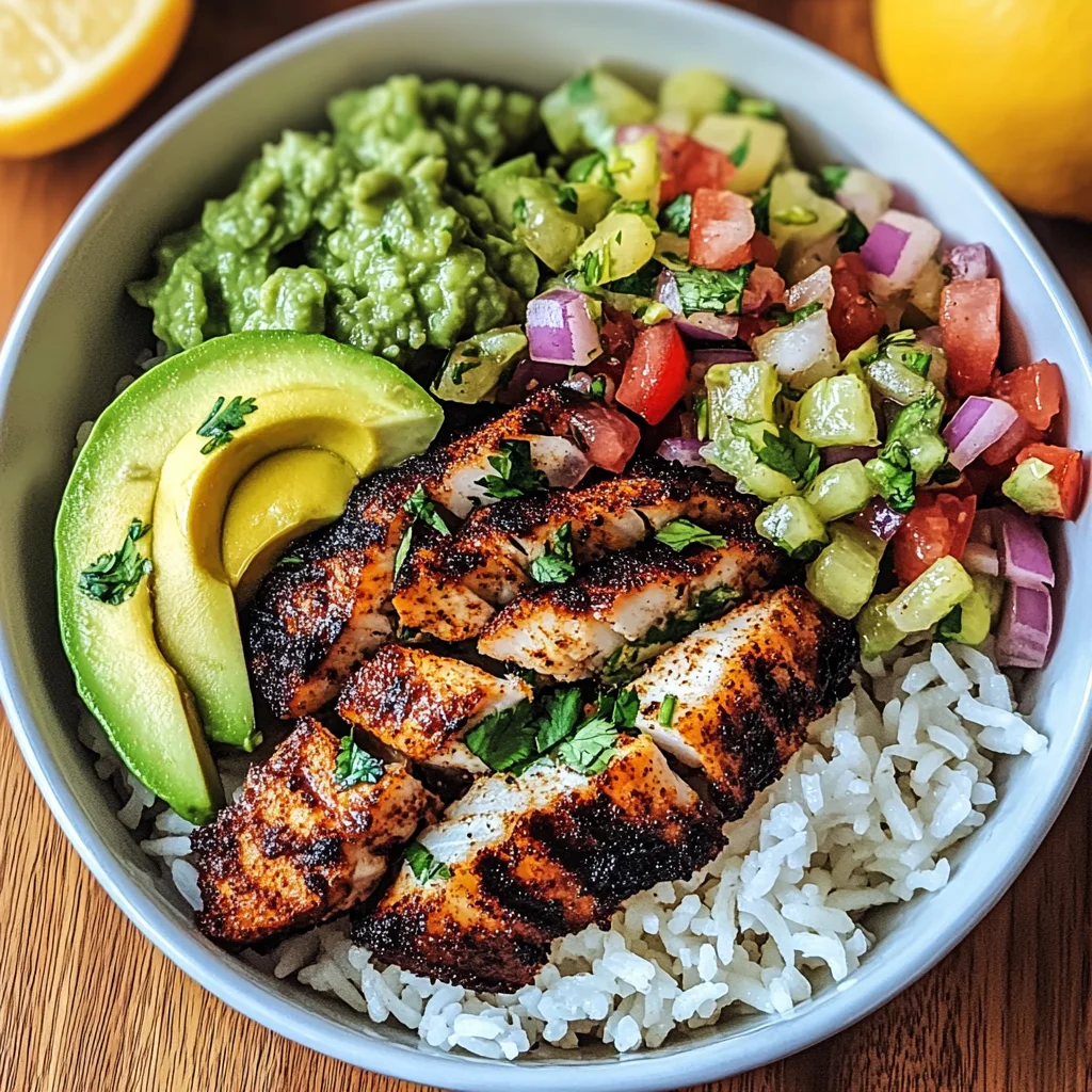 Blackened Fish Taco Bowls