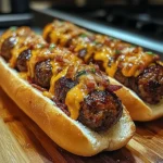 Bourbon BBQ Turkey Turkey Bacon Cheeseburger Meatball Subs Ready in 30 Minutes