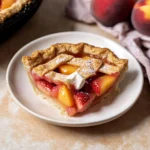 Brown Butter Strawberry Peach Pie