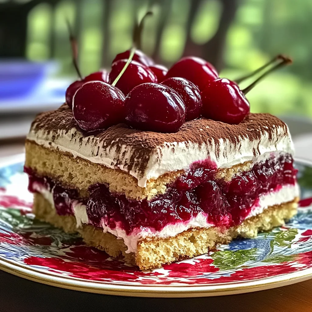 Cherry Amaretto Tiramisu Dessert: A Decadent Twist on a Classic Italian Treat
