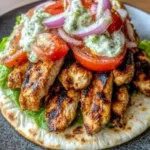 Chicken Pita Gyros